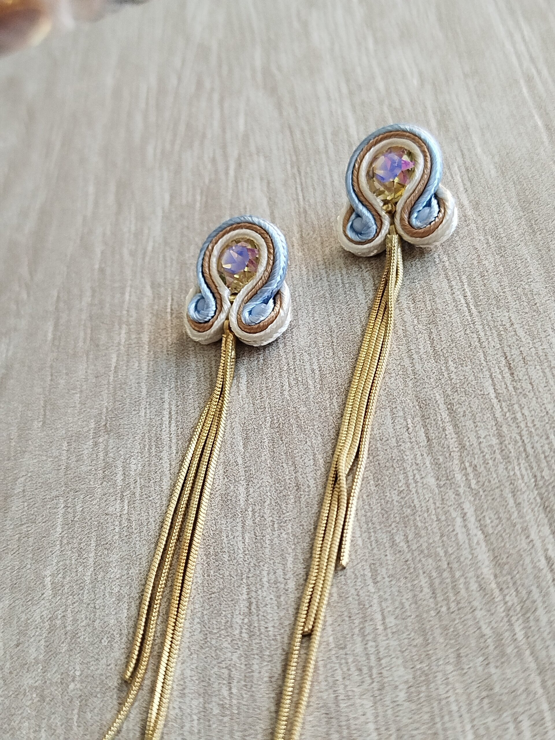 PENDIENTES SOUTACHE ESTELA - 3