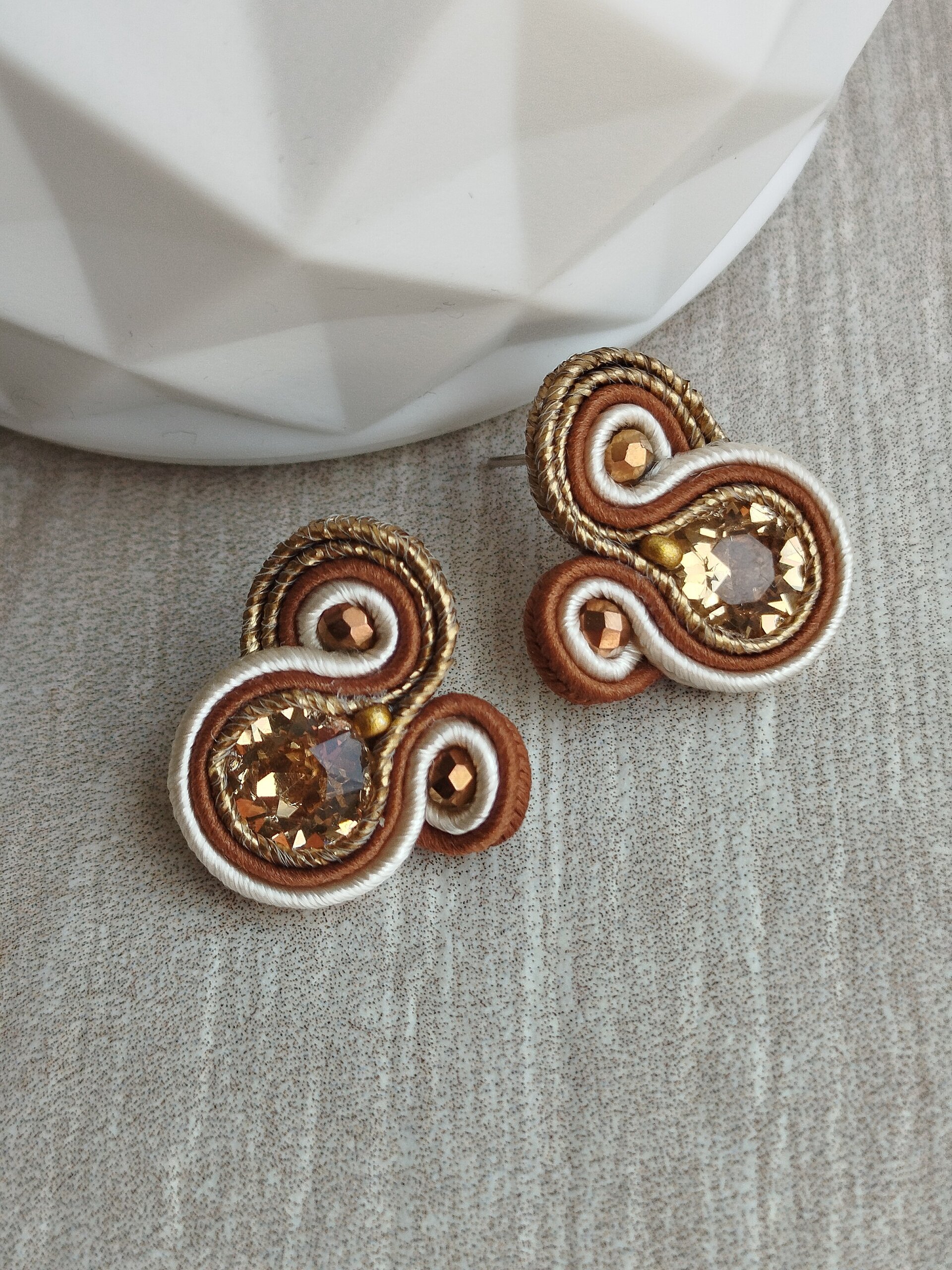 PENDIENTES SOUTACHE ISABELA - 2
